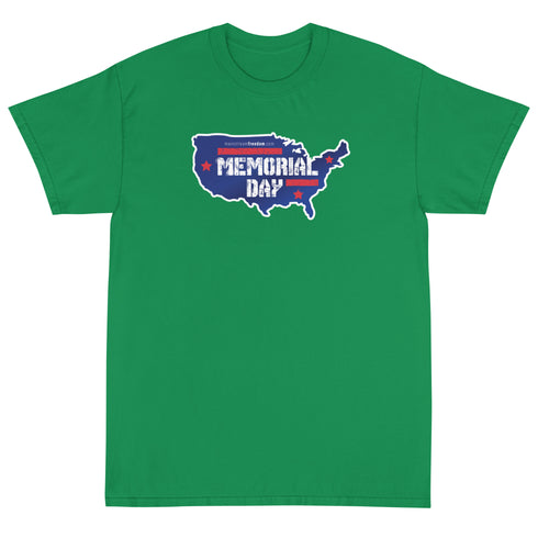 Memorial Day Short Sleeve T-Shirt - Mainstream Freedom